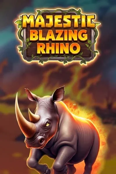 jeu Majestic Blazing Rhino · Monsterwin Casino